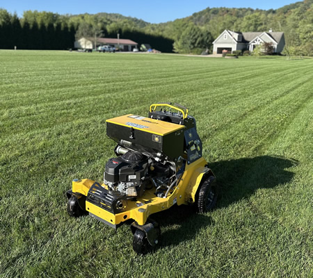 Aeration overseeding